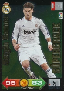SERGIO RAMOS ? SUPERCRACK  REAL MADRID METAL CARD ADRENALYN LIGA 2011 PANINI #2 - Picture 1 of 1