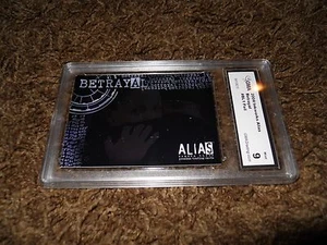Inkworks Alias Betrayal #BL1 2004 cargador de caja de aluminio tarjeta coleccionable clasificación 9 - Imagen 1 de 1
