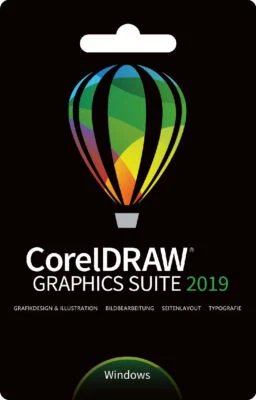 CorelDRAW Graphics Suite 2019 - DEUTSCH - Dauerlizenz für Win 11/10/8/7 - PKC - Bild 1 von 4