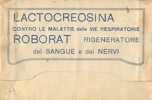 A8645) BLISTER VUOTO FARMACIA S AGOSTINO MODENA PIZZALE ERRI LACTOCREOSINA - Bild 1 von 2