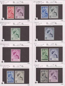 E1915: 1948 Silver Wedding Stamp Collection; CV $940 - Imagen 1 de 4