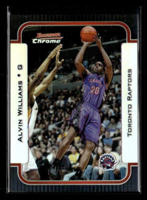 2003-04 Bowman Chrome #89 Alvin Williams Refractor /300 - Image 1 of 2
