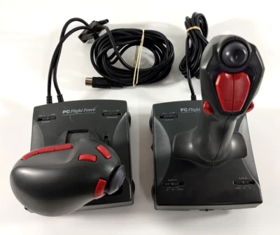 Interact PC Flight Force Pro Joystick SV 241 et Throttle SV 242  Envoi suivi - Image 1 of 2