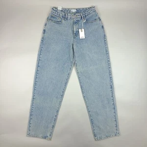 Good American Jeans Womens 0 / 25 Loose Baggy 90s GNIL999T Light Wash High Rise - Picture 1 of 15
