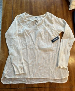 Old Navy Girls Long Sleeve Shirt Size XL (14-16). NWT! - Picture 1 of 5