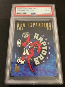Toronto Raptors~1995 Skybox Premium NBA EXPANSION~PSA 6 como nuevo - Imagen 1 de 4