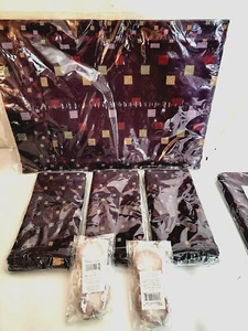 New PAMPERED CHEF Cloth napkins, Napkin rings, table runner Retired Tableware - Picture 1 of 11