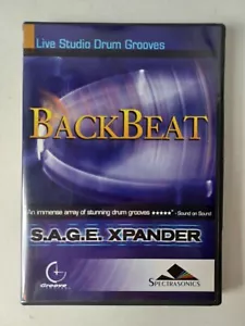 Spectrasonics BackBeat S.A.G.E. XPANDER DVD Rom Live Studio Drum Grooves Mac/PC - Picture 1 of 4
