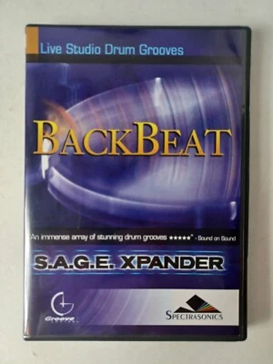 Spectrasonics BackBeat S.A.G.E. XPANDER DVD Rom Live Studio Drum Grooves Mac/PC - Image 1 of 4