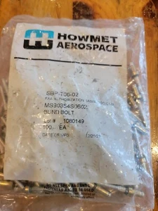 Howmet Aerospace MS90354S0602 Blind Bolt, 3/16 In Dia., .094"min-.157"max. 100pk - Picture 1 of 4