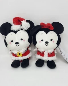 Peluche magnético Hallmark Better Together Disney Mickey and Minnie Holiday, juego de - Imagen 1 de 9