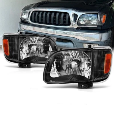 Se adapta a faros Toyota Tacoma 2001-2004 + par de luces de señalización de esquina incluidas NUEVO Foto 1 de 4