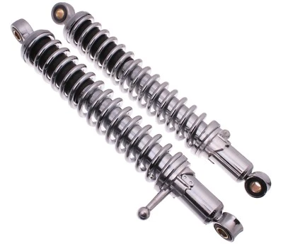 Federbeine Stoßdämpfer Ø 12x12x365mm MZ ETZ TS 150 250 Hinten mit Verstellhebel - Bild 1 von 4