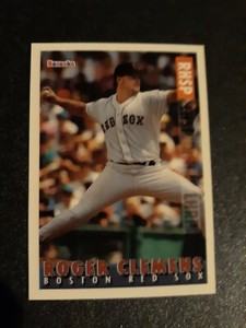 1995 Bazooka Roger Clemens #9 Boston Red Sox