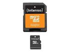 Intenso 3403480 Flash Memory Card Microsdhc To Sd Adapter Included 32 Gb   Cl
