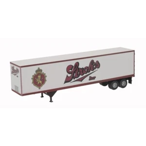 STROH'S BEER HO-SCALE 45' PINES TRAILER BY ATLAS BEAUTIFULLY DECORATED - Picture 1 of 1
