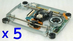 5 x NEW Sony PS3 Slim Console BluRay Drive LASER LENS Module KES-460A Mount Deck - Picture 1 of 5