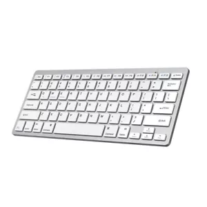 Ultra Compact Slim Wireless Bluetooth Keyboard for iOS, Android, Windows and Mac - Picture 1 of 11