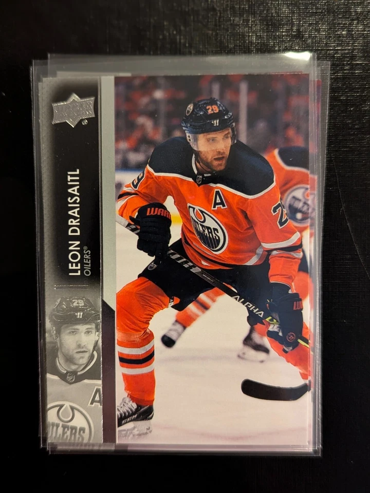 2021-22 Upper Deck Series 2 #321 Leon Draisaitl - Image 1 of 1