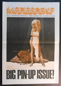Mediascene #8 (Jan-Feb 1974, Supergraphics) Steranko, Pin-ups (AKA Comixscene) - Picture 1 of 3