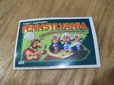 1987 ALF TRADING CARD PENNSYLVANIA   # 38