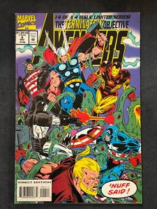 Avengers: The Terminatrix Objective #4 (1993) Marvel Comc VF/NM - Picture 1 of 2