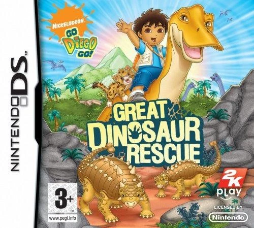 Go Diego Go! Great Dinosaur Rescue (Nintendo DS) - Image 1 of 1