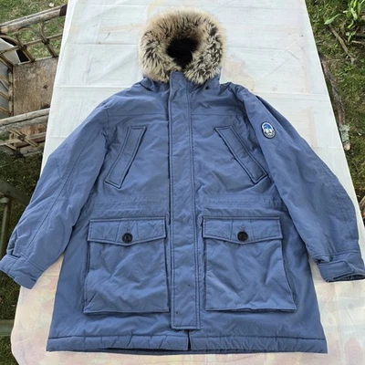 Chaqueta Parka Impermeable Big & Tall Lands End Para Hombre Talla XL 46-48 Expedition Foto 1 de 4
