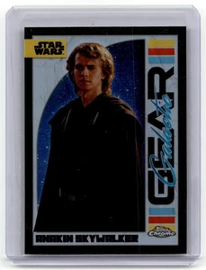 2024 Topps Cromo Star Wars #GG-18 Anakin Skywalker Galactic Gear Refractor - Imagen 1 de 2
