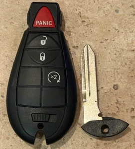 NEW Jeep Fobik Keyless Entry Keyfob 4B R/S OEM UNLOCKED IYZ-C01C - Picture 1 of 2