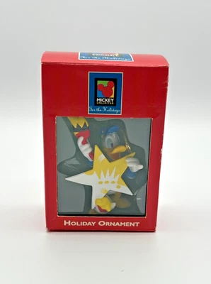 De Colección Mickey Unlimited Kurt S. Adler Pato Donald Estrella Adorno de Navidad Estrella ¡NUEVO EN PAQUETE! Foto 1 de 4