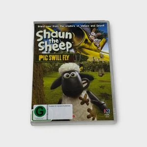 Shaun the Sheep Pig Swill Fly Kids TV Animation Cartoon Region 4 Family - Picture 1 of 6