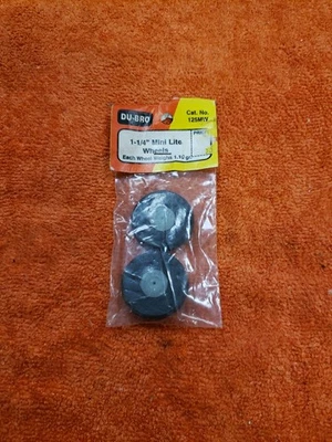 Du-Bro - 1-1/4" Dia Mini Lite Wheel - 1.25" Wheel - New - Part 125MW - Image 1 of 4