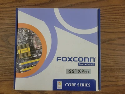 New IN BOX Foxconn 661MXPro Motherboard 478 Socket - Image 1 of 4