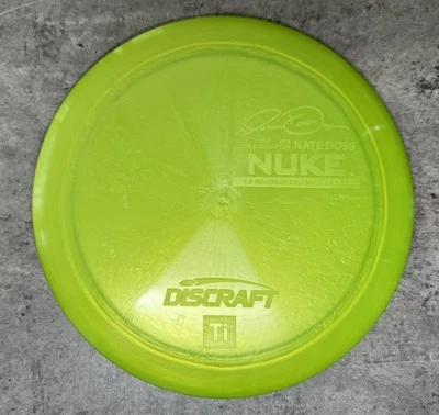 NEW Discraft Ti Nuke Nate Doss 3X Series Lime Green 174g OOP - Image 1 of 2