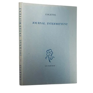 colette journal intermittent prima edizione limitata numerata 1949 le fleuron - Imagen 1 de 16