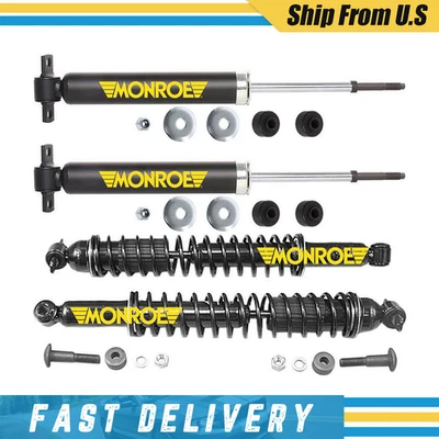 For 1978-1987 Chevrolet El Camino Monroe Set of 4 Front Rear Shocks Absorber - Image 1 of 4
