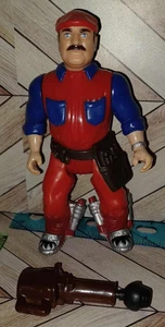 VTG RARE 1993 Super Mario Bros Movie ERTL Mario Figure 100% COMPLETE Nintendo - Picture 1 of 2