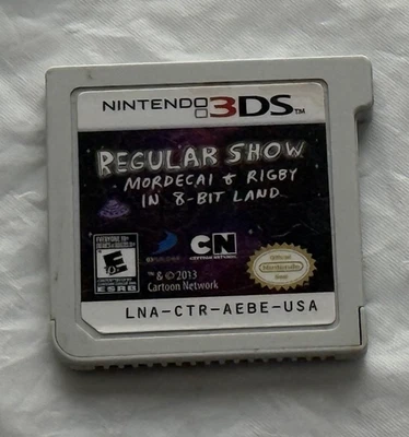 Regular Show : Mordecai & Rigby In 8-Bit Land For Nintendo 3DS - Image 1 of 4
