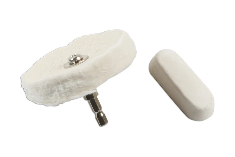 Ensemble De Roues À Polir Et De Composé En Métal Doux Laser Outils 7629 - Photo 1/1