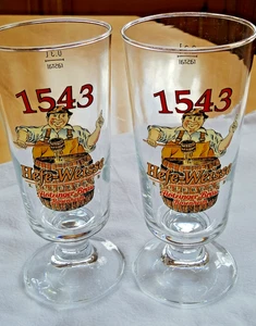Hefe-Weißbier-Glas 0,33, original Marke Flötzinger , 2 Stück im Topzustand! - Bild 1 von 5