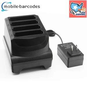 4-Slot Battery Charger Cradle With Power SAC-NGTC5TC7-4SCHG For Zebra TC53 TC58 - Picture 1 of 4