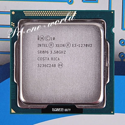 Intel Xeon E3-1270 V2 CPU Quad-Core SR0P6 3.5 GHz 8M 5 GT/s LGA 1155 Processor - Image 1 of 2