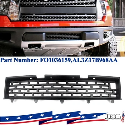 Front Bumper Lower Grille Fit For Ford F-150 F150 SVT Raptor 2010-2014 FO1036159 Foto 1 de 4