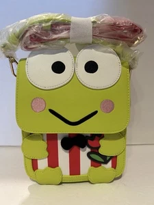 Boxlunch Exclusive SANRIO KEROPPI Figural Crossbody Bag - Picture 1 of 6