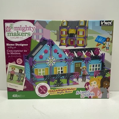 K'NEX 多色 Mighty Makers 家庭设计师建筑玩具 — 第 1/4 张图片