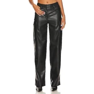 Generation Love Nate Kunstleder Cargo Hose Schwarz 12 - Bild 1 von 7