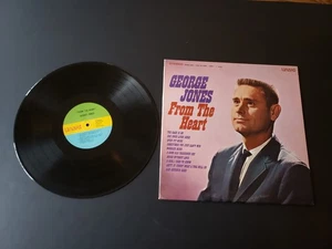 1960s VG+ COVER AND VERY GOOD RECORD George Jones  From The Heart 21030 LP33 - Bild 1 von 2