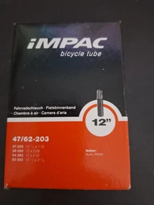 DSI 12 Inch Inner Tube 12x1.75-2.1 Straight Valve 1.75x12 2.1x12 Bicycle Bike - Picture 1 of 1