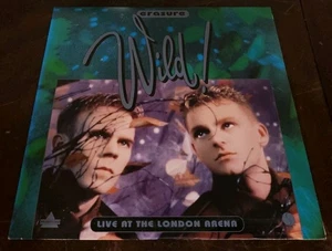 ERASURE WILD!, LIVE AT THE LONDON ARENA Laserdisc MUSIC EXCELLENT VERY RARE W17 - Picture 1 of 12
